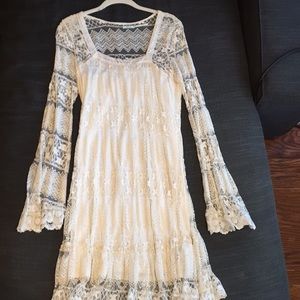 Kimchi Blue off white lace dress